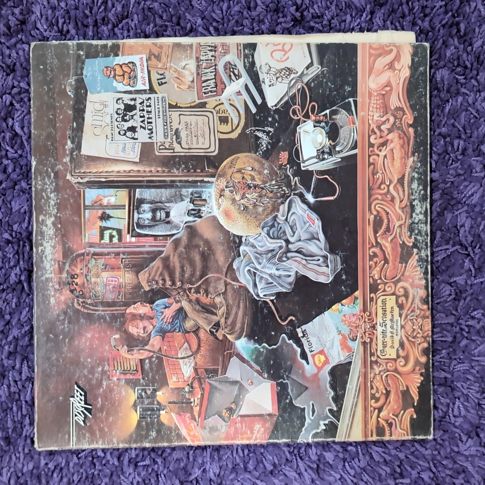 Frank Zappa & The Mother's  Over-Nite Sensation-Master Release Terre Haute Press